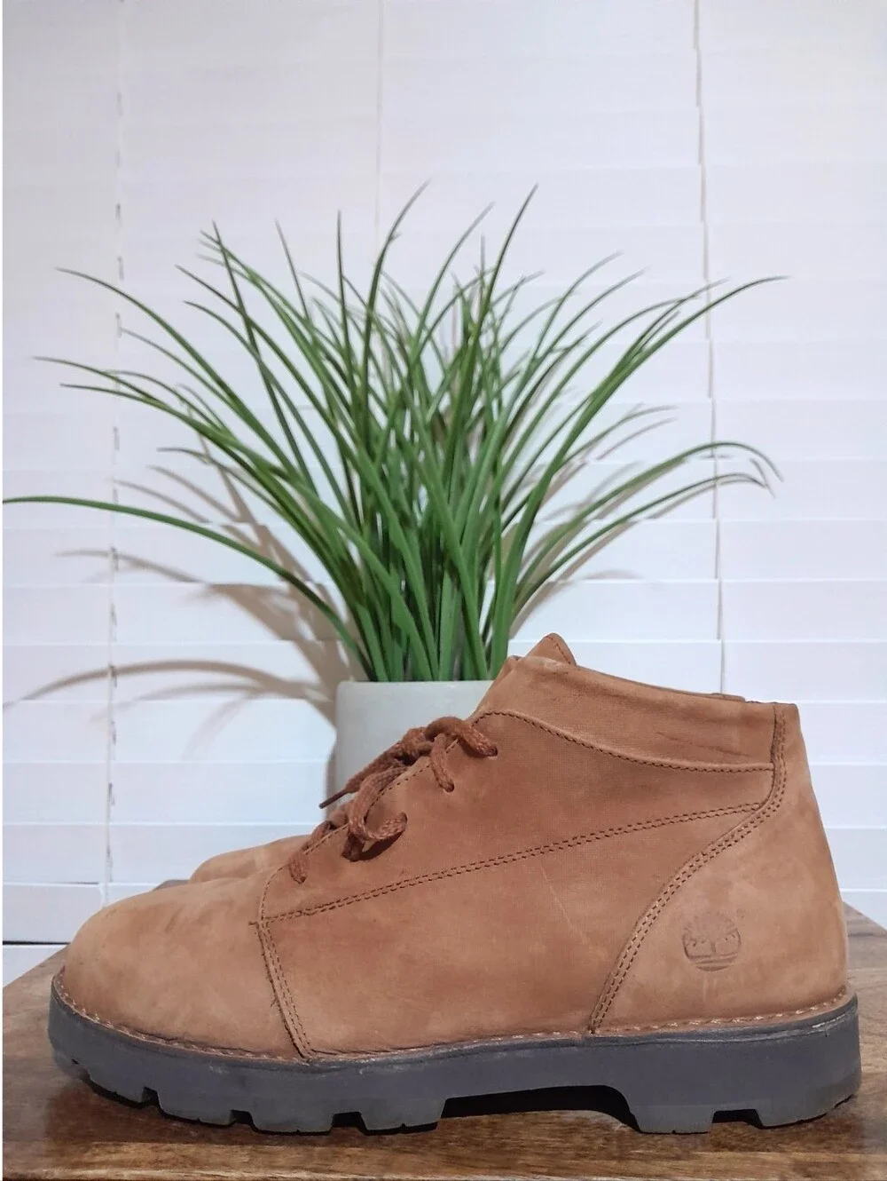 vintage 1990s Timberland camel brown lace up Chukka boots 10.5M